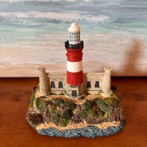 Cape Agulhas, South Africa Harbour Lights Lighthouse Figurine